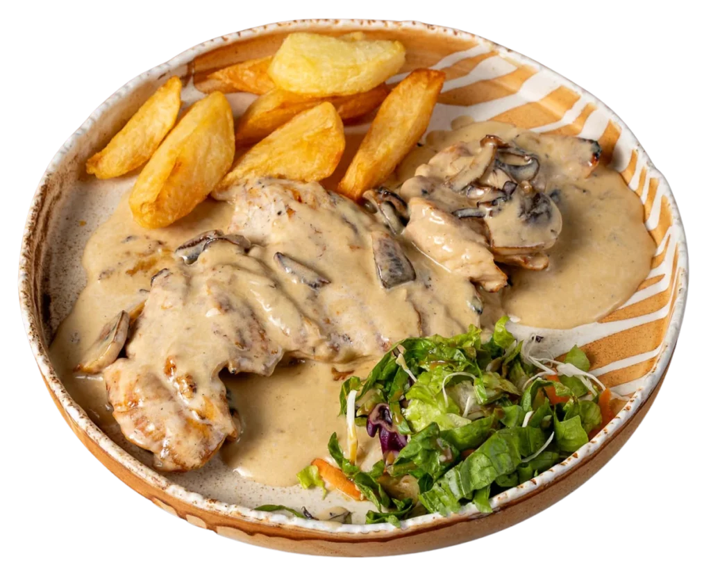 Chicken fillet à la cream