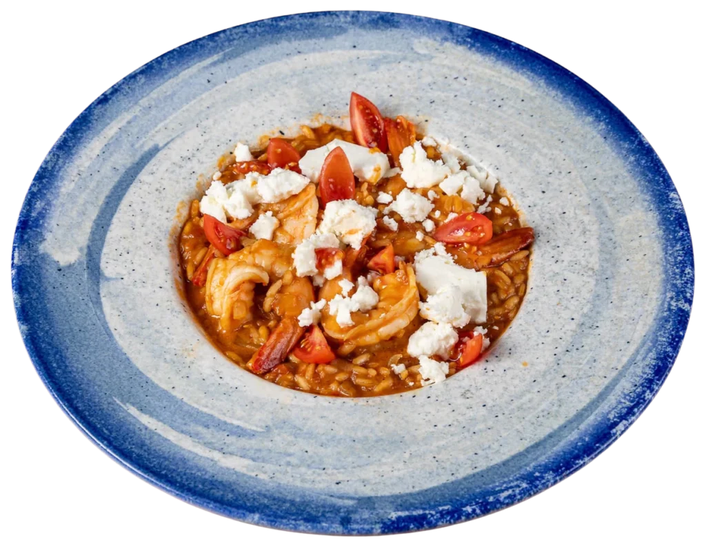 Risotto shrimps
