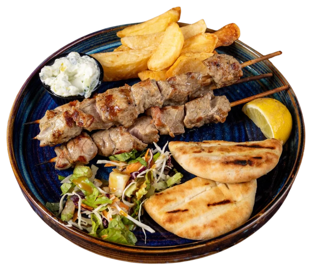 Pork skewers