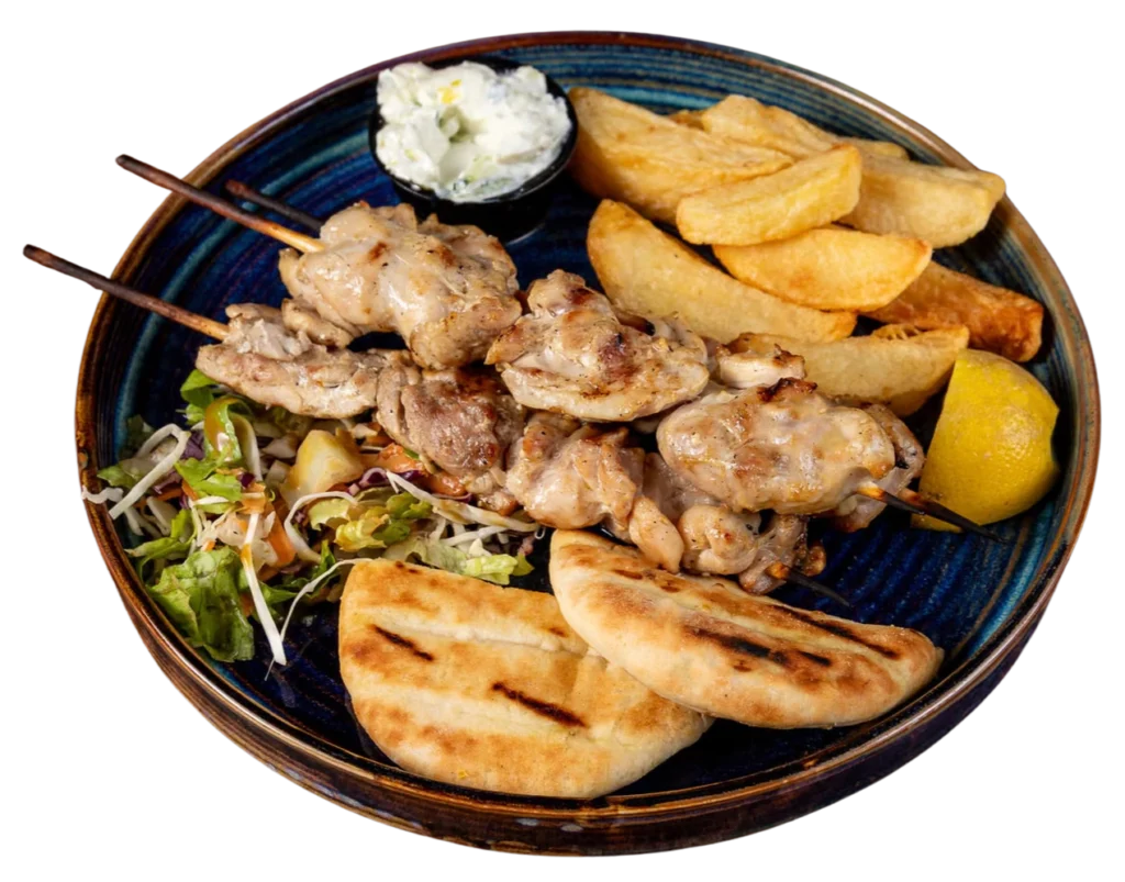 Chicken skewers